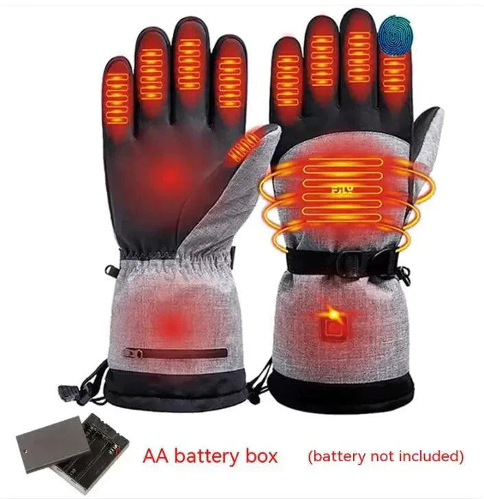 Gants chauffants électriques pour le ski et la moto