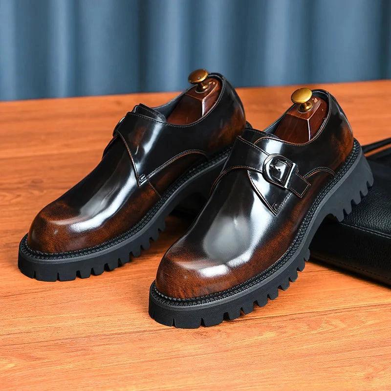 Elegant Genuine Leather Dress Shoes for Men