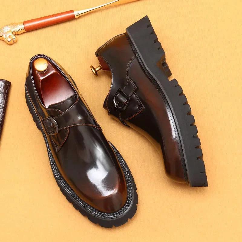Elegant Genuine Leather Dress Shoes for Men