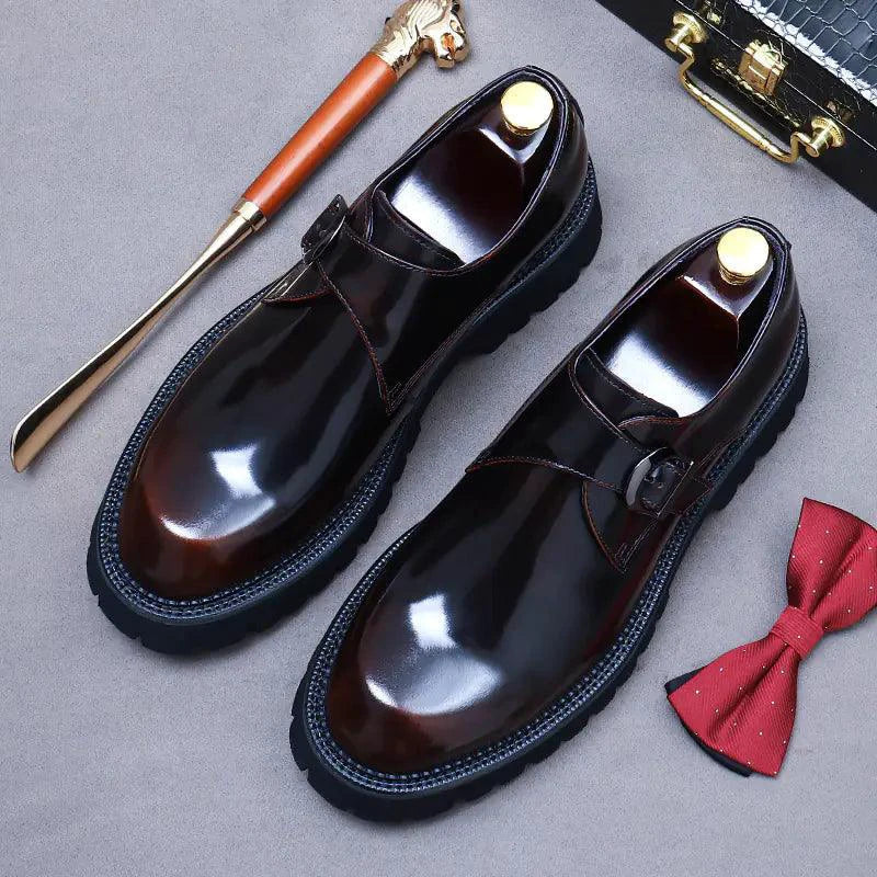 Elegant Genuine Leather Dress Shoes for Men