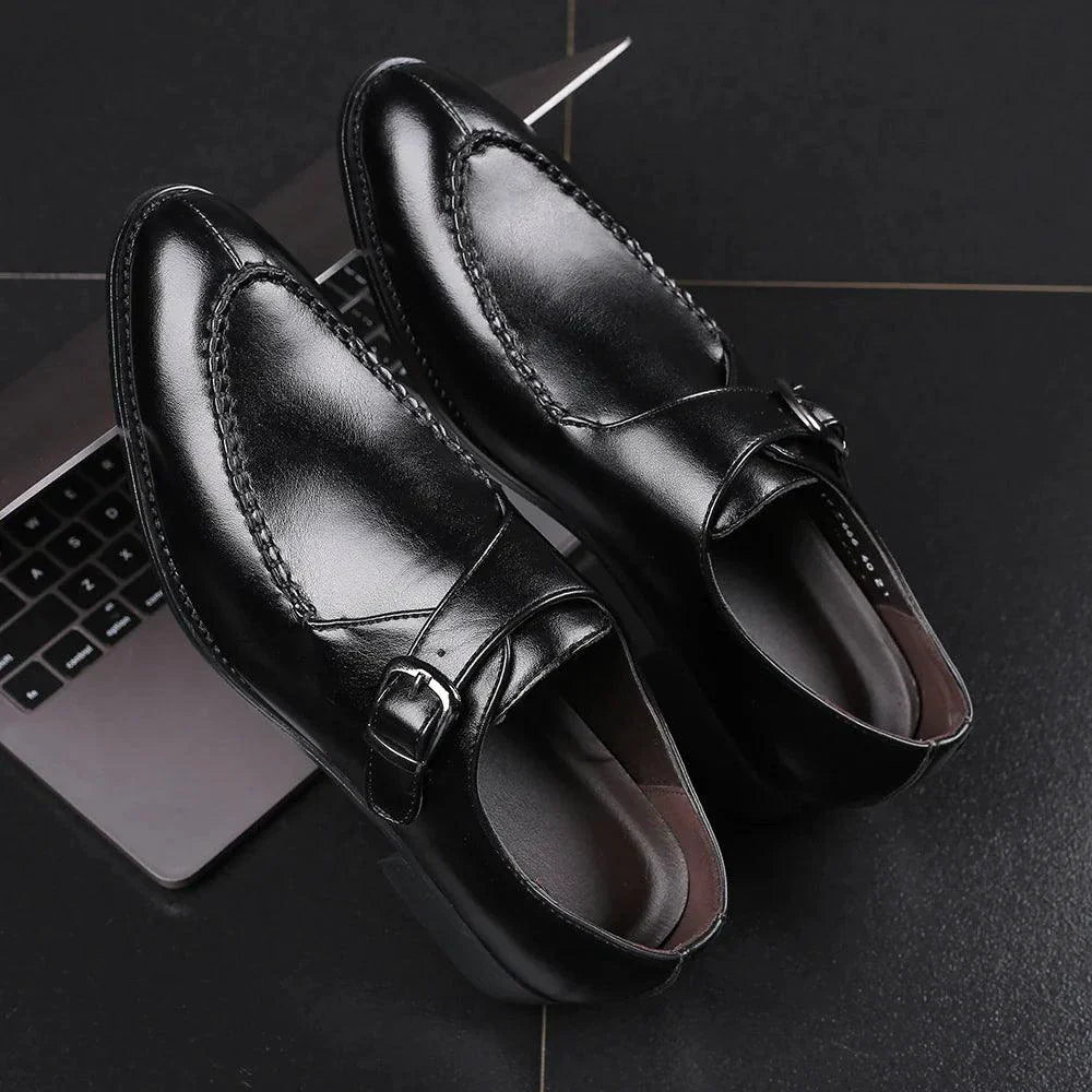 Oxfords de Cuero Elegantes para el Caballero Moderno