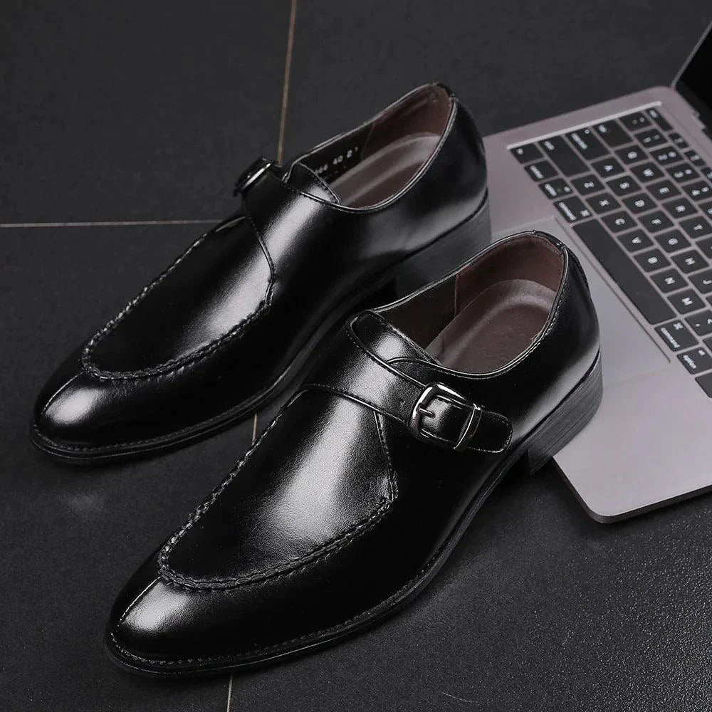 Oxfords de Cuero Elegantes para el Caballero Moderno