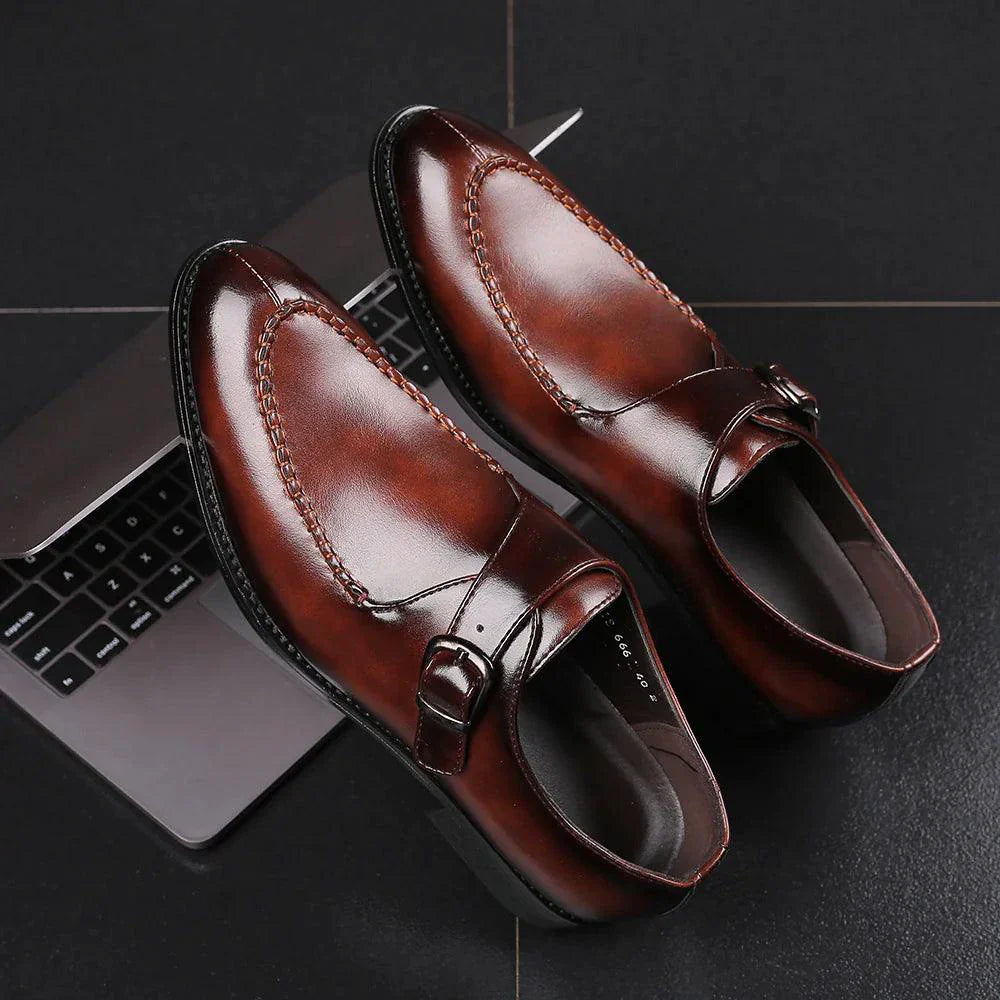 Oxfords de Cuero Elegantes para el Caballero Moderno