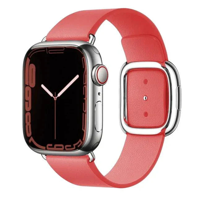 Bracelet de Montre en Cuir Élégant
