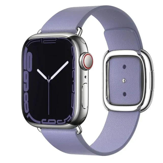 Bracelet de Montre en Cuir Élégant