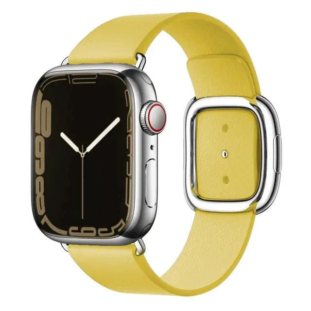 Bracelet de Montre en Cuir Élégant
