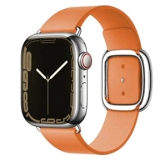 Bracelet de Montre en Cuir Élégant