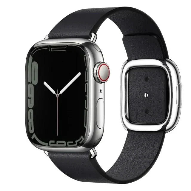 Bracelet de Montre en Cuir Élégant