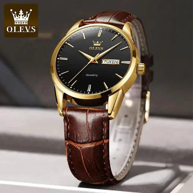 Montre en Cuir Élégante