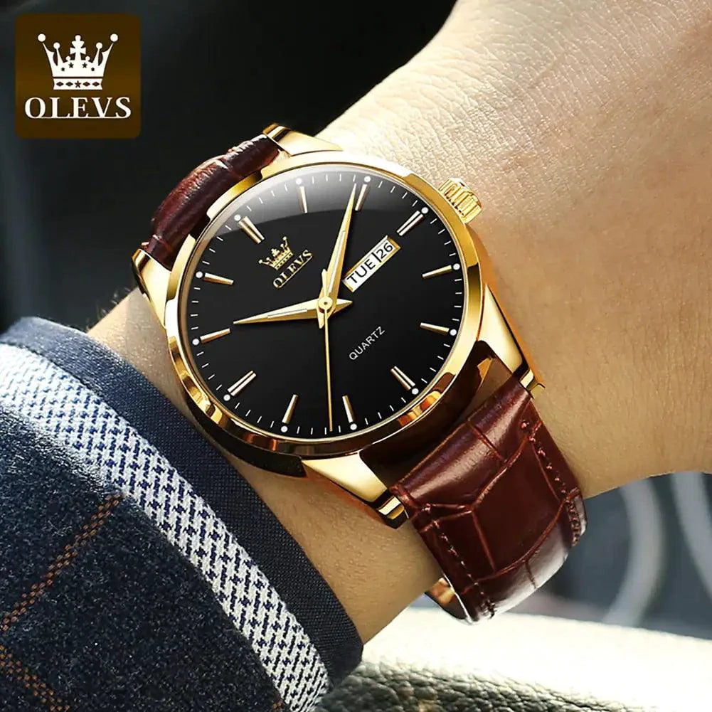 Montre en Cuir Élégante