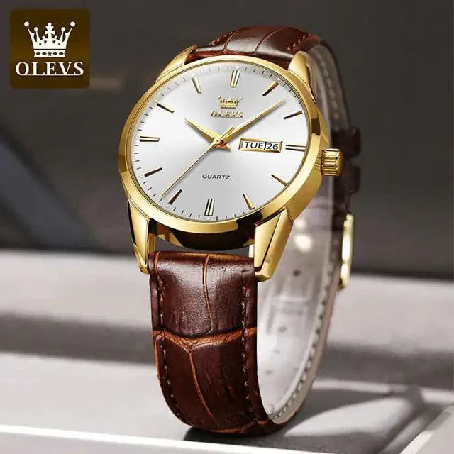 Montre en Cuir Élégante