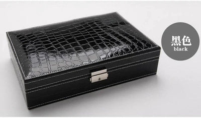 Elegant Leather Vanity Case