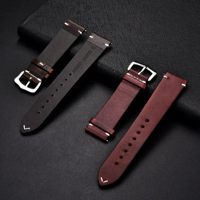 Banda de Reloj de Cuero Elegante