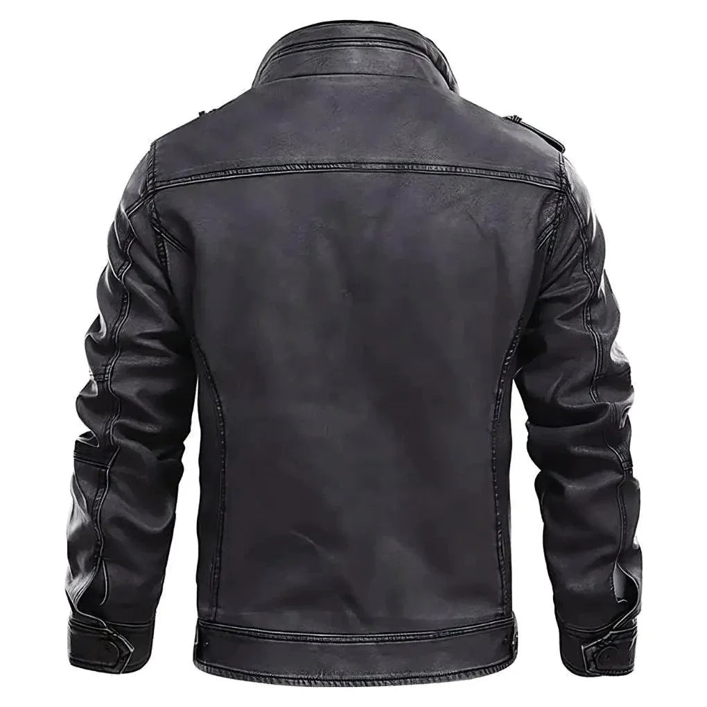 Chaqueta de Cuero Premium Elegante