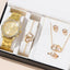 Elegant Rose Gold Watch Ensemble