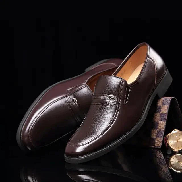 Elite Leather Dress Shoes for Men