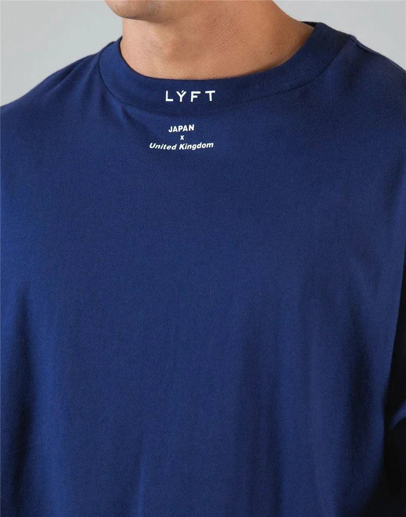 Camisa de Gimnasio de Algodón Premium JAPAN&UK para Ropa Activa