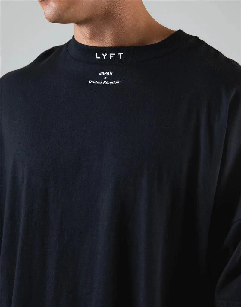 Camisa de Gimnasio de Algodón Premium JAPAN&UK para Ropa Activa