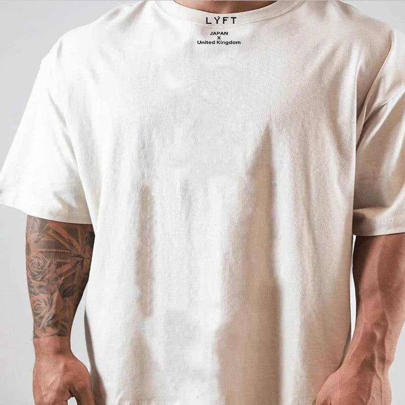 Camisa de Gimnasio de Algodón Premium JAPAN&UK para Ropa Activa