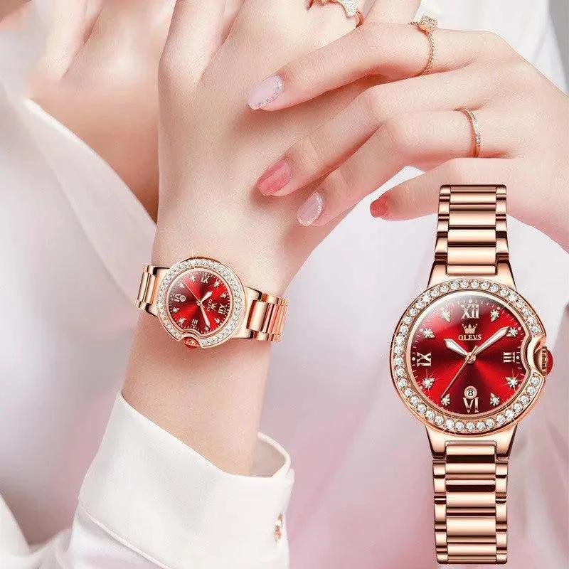 Elegant Waterproof Ladies Watch