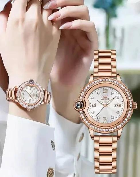 Elegant Waterproof Ladies Watch