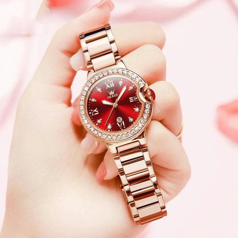 Elegant Waterproof Ladies Watch
