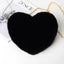Bolso de mano cruzado de piel sintética en forma de corazón chic