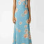 Floral Elegance Puff Sleeve Dress