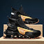 Fly Woven Mesh High-Top Sneakers - Breathable Running Shoes