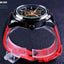 Forsining Scarlet Leather Timepiece