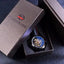 Forsining Scarlet Leather Timepiece