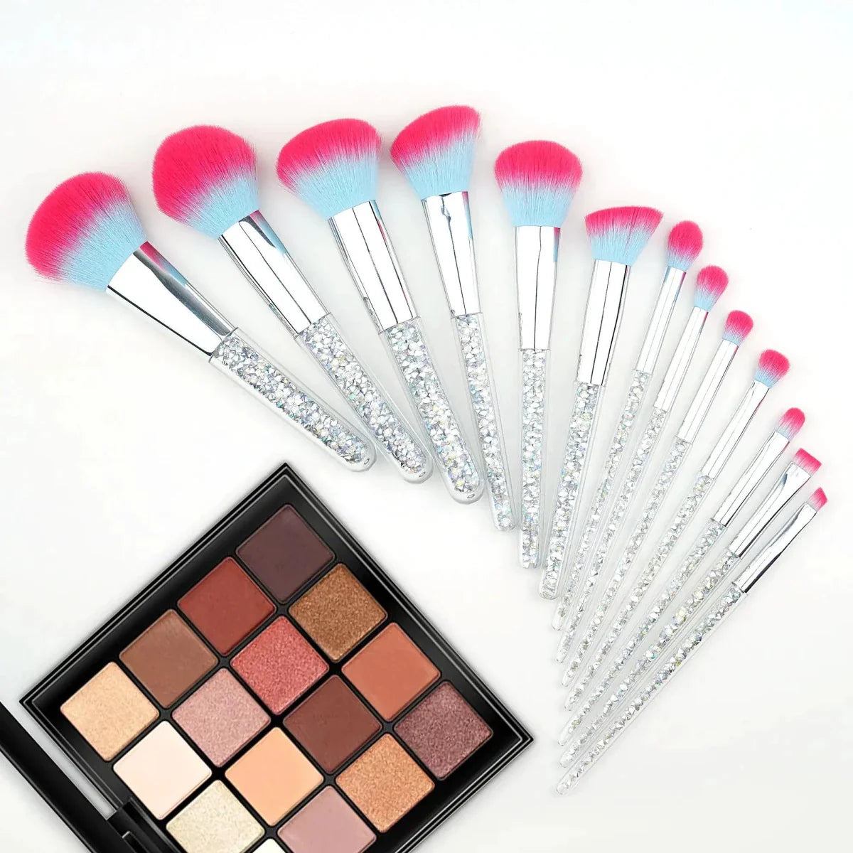 Pinceaux de Maquillage Végans Frost Candy - Outils Écologiques Luxueux