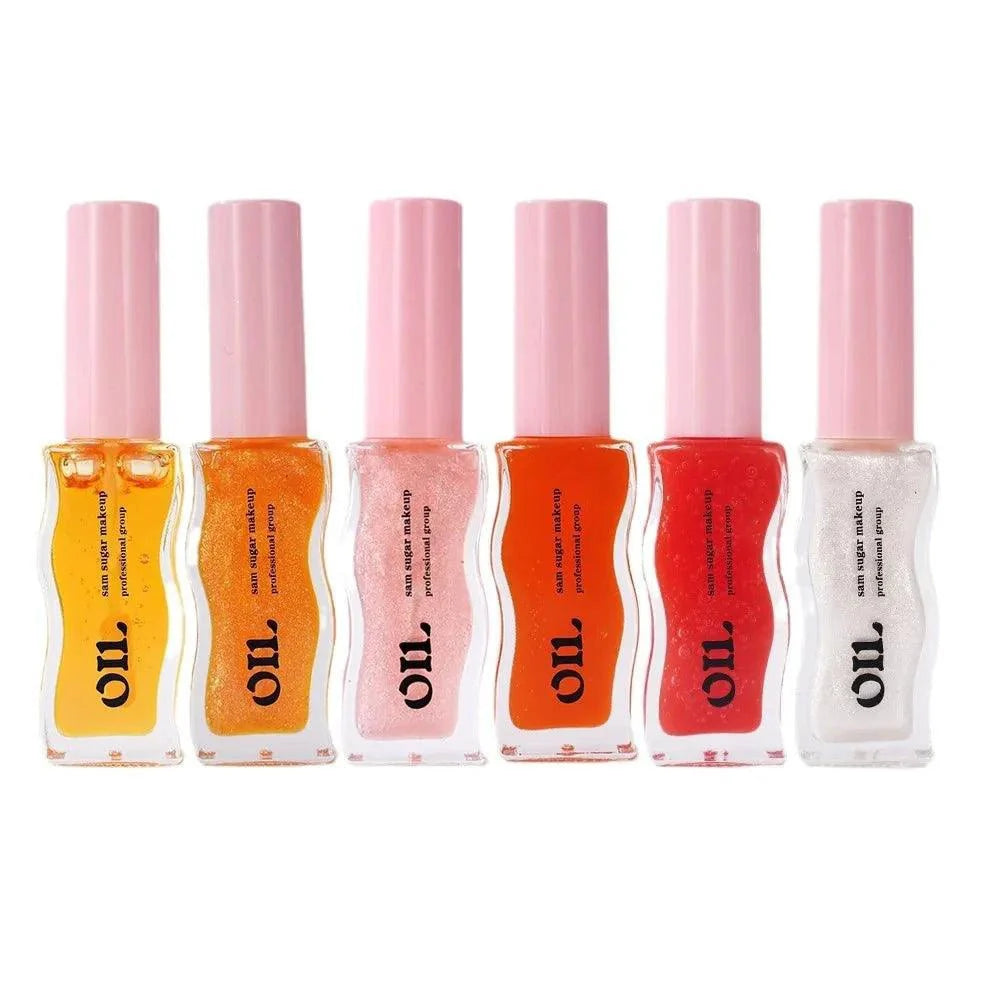 Huile à Lèvres Essence de Miel aux Fruits - Gloss Hydratant Teinté Fraise 8ML