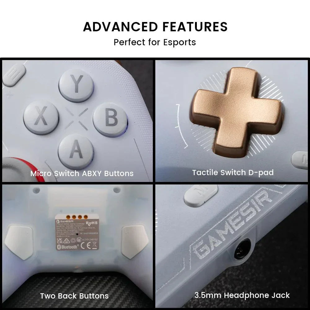 Manette sans fil GameSir Cyclone 2 pour Nintendo Switch, iPhone, Android