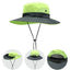 Sombrero de sol UV para niñas con coleta