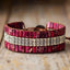 Pulsera de Piedra Natural de Tres Capas Hecha a Mano