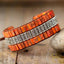 Pulsera de Piedra Natural de Tres Capas Hecha a Mano