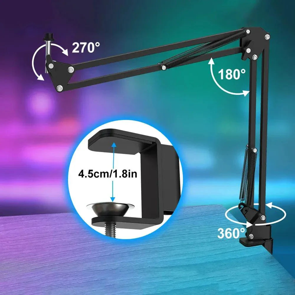 Haomuren USB Streaming Podcast Microphone Kit