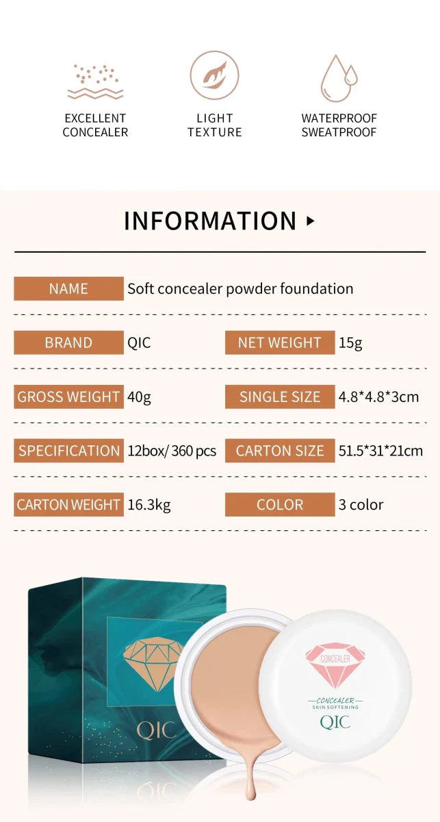 High Coverage Concealer for Flawless Skin