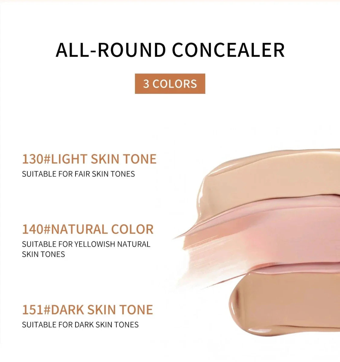 High Coverage Concealer for Flawless Skin