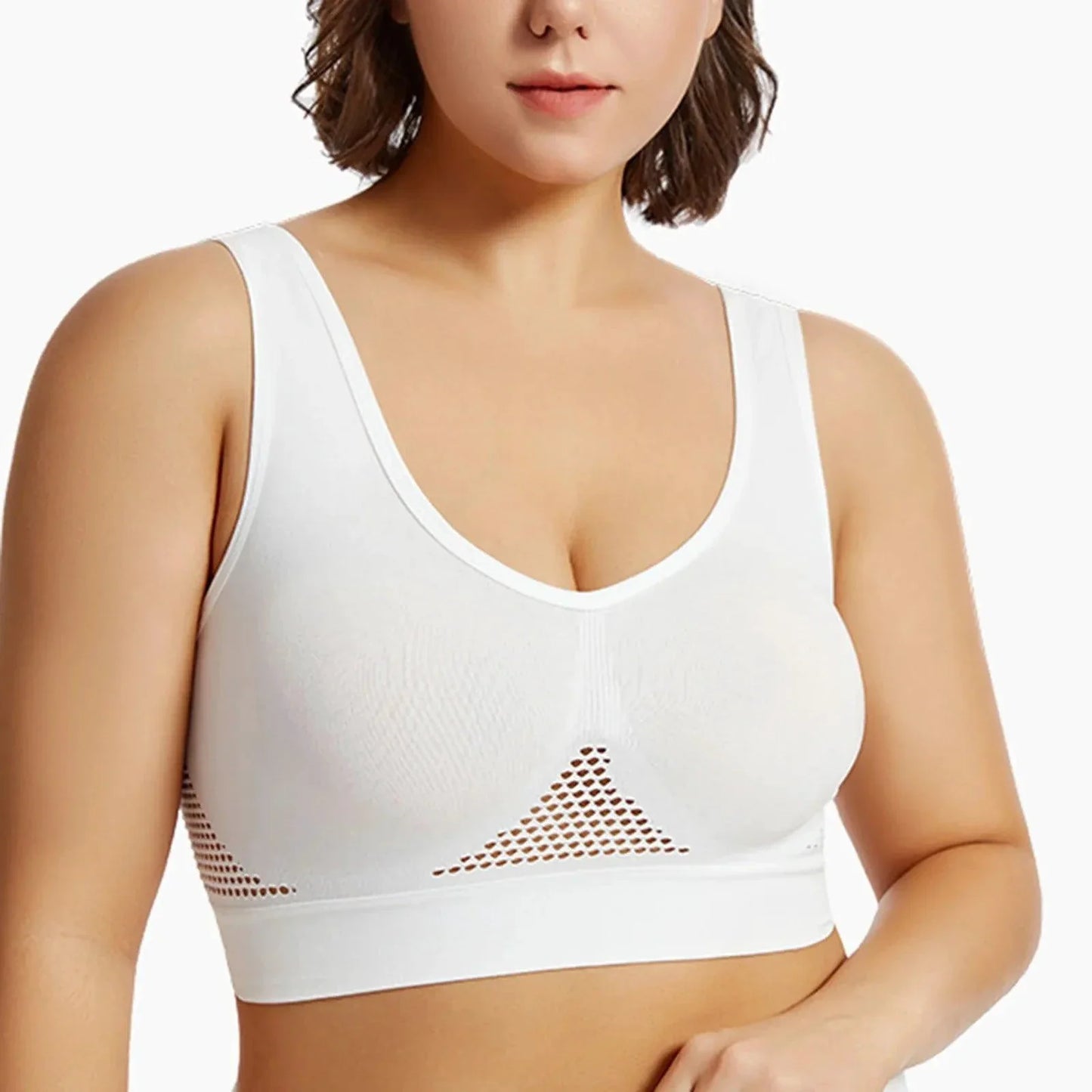 High-Strength Anti-Sag Sports Bra for Active Women