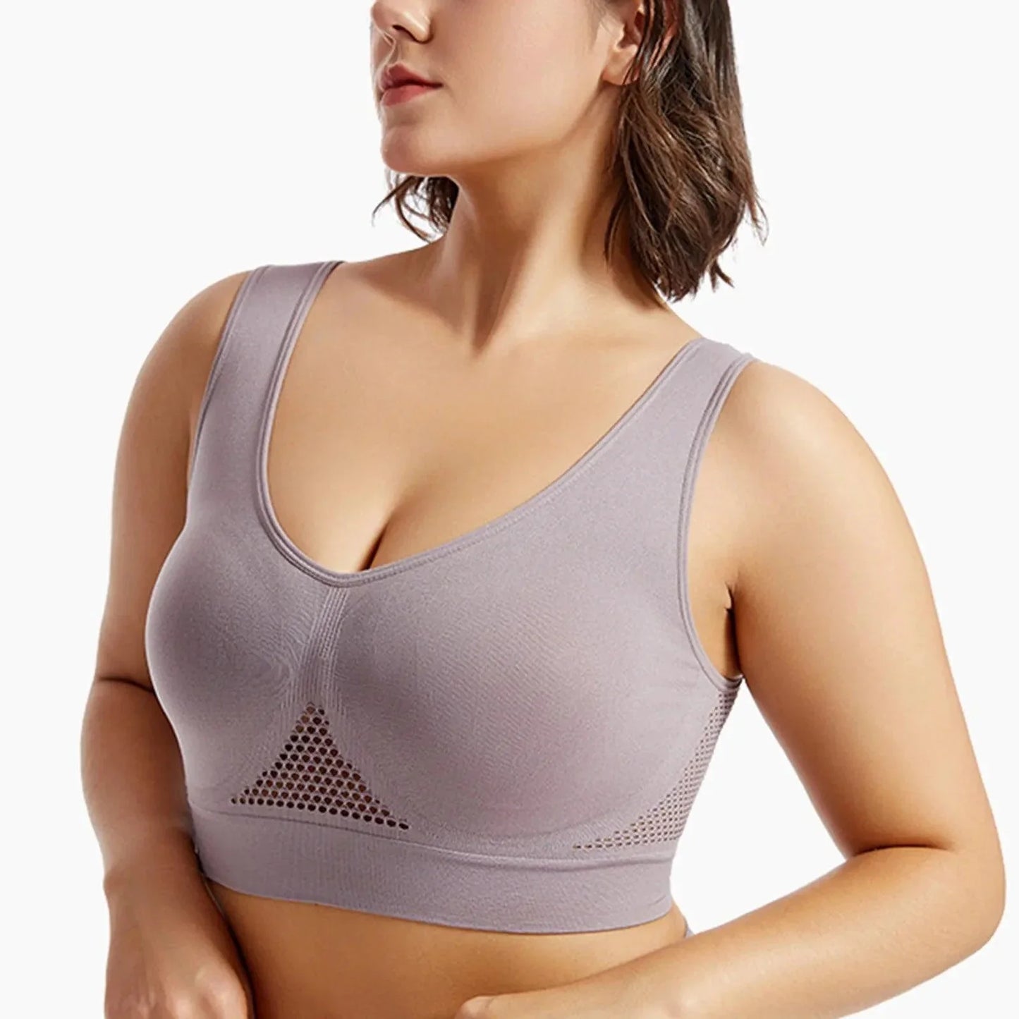 High-Strength Anti-Sag Sports Bra for Active Women