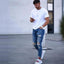 Jeans pour hommes Premium Hole pour un style sans effort