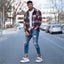 Jeans pour hommes Premium Hole pour un style sans effort