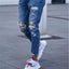 Jeans pour hommes Premium Hole pour un style sans effort