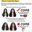 Ensemble de tresses en cheveux humains de 20" - Mèches profondes P4/27