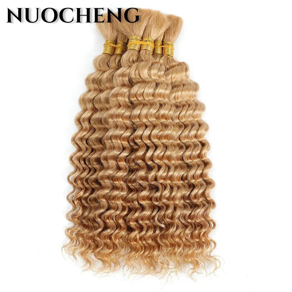 Ensemble de tresses en cheveux humains de 20" - Mèches profondes P4/27