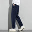 Ice Silk Men's Summer Pants - Black Gray Business Casual