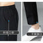 Ice Silk Men's Summer Pants - Black Gray Business Casual