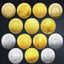 Premium Collectible Metal Cryptocurrency Coin Set